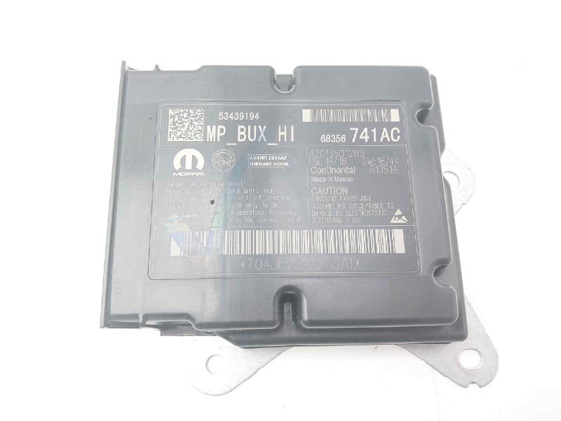 Recambio de kit airbag para jeep compass ii limited 4x4 referencia OEM IAM 5UT07DX9AB 6KU70DX9AF P68242370AG