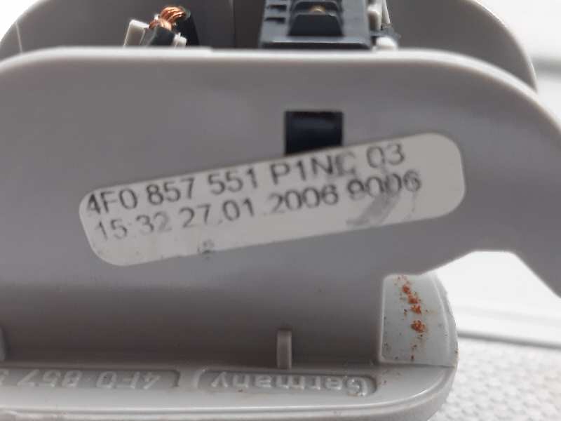 Recambio de parasol izquierdo para audi a6 avant (4f5) 3.0 tdi quattro referencia OEM IAM 4F0857551  