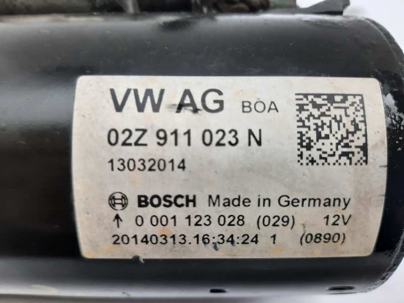 Recambio de motor arranque para skoda rapid elegance referencia OEM IAM 02Z911023N 0001123028 