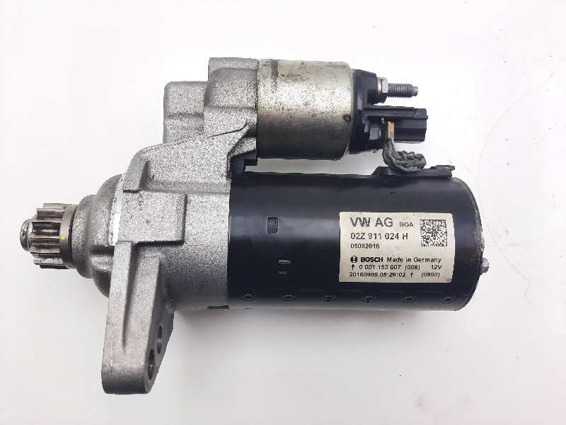 Recambio de motor arranque para volkswagen caddy furgón/kombi furgón bluemotion referencia OEM IAM 02Z911024H 0001153007 