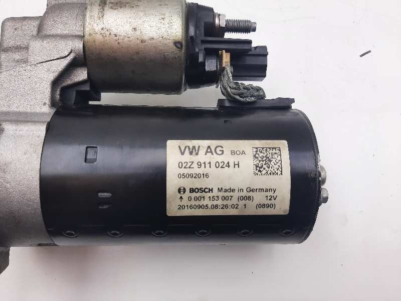 Recambio de motor arranque para volkswagen caddy furgón/kombi furgón bluemotion referencia OEM IAM 02Z911024H 0001153007 