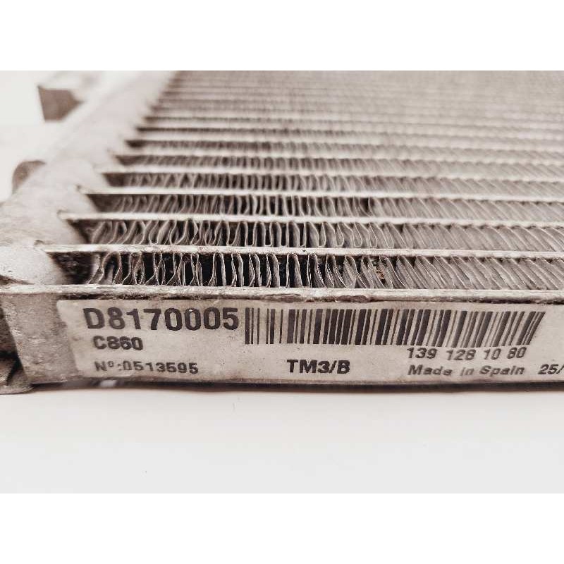 Recambio de condensador / radiador aire acondicionado para fiat ducato caja cerrada (250) referencia OEM IAM 1391281080 D8170005