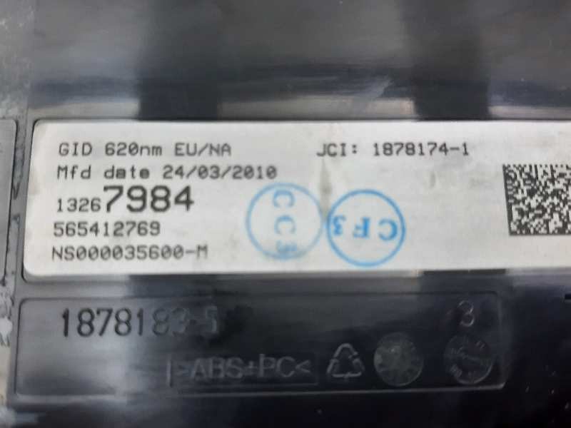 Recambio de pantalla multifuncion para opel astra j lim. sport referencia OEM IAM 13267984  