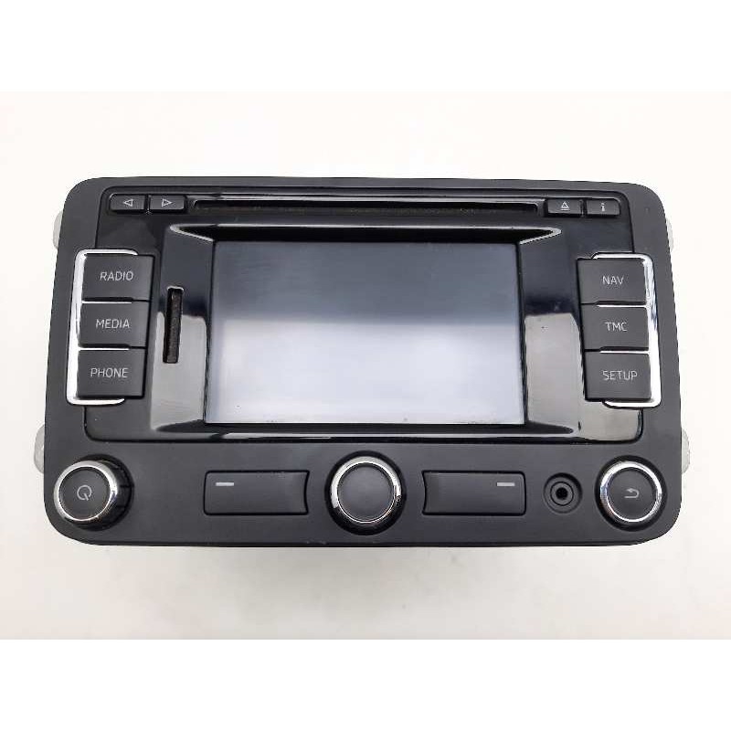 Recambio de sistema navegacion gps para skoda rapid elegance referencia OEM IAM 5JA035192L  