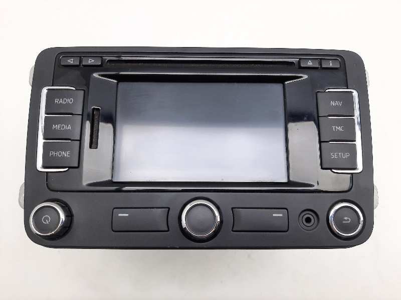 Recambio de sistema navegacion gps para skoda rapid elegance referencia OEM IAM 5JA035192L  