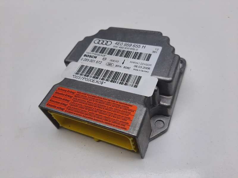 Recambio de centralita airbag para audi a8 (4e2) 3.0 tdi quattro referencia OEM IAM 4E0959655H 0285001672 