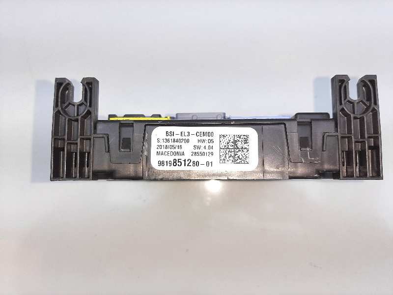 Recambio de caja reles / fusibles para citroen c3 feel referencia OEM IAM 9819851280  