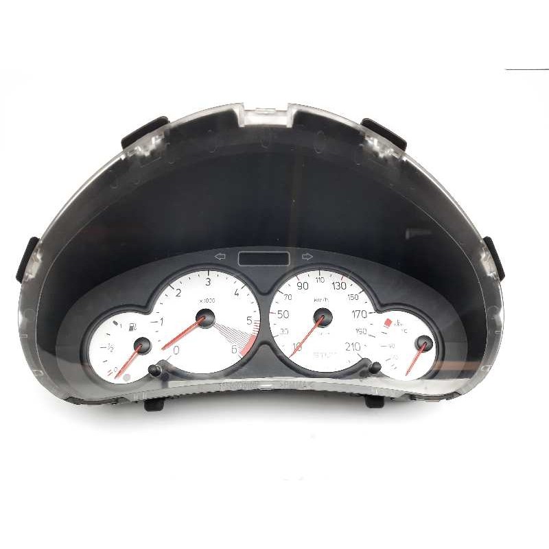 Recambio de cuadro instrumentos para peugeot 206 berlina x-line clim referencia OEM IAM 9656696280  