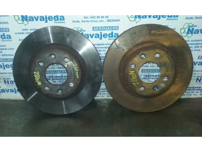 Recambio de disco freno delantero para renault megane i classic (la0) 2.0 alize referencia OEM IAM 7700780892 7700780892 7700813