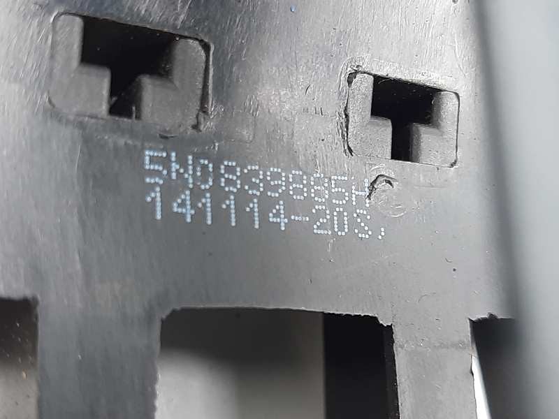 Recambio de maneta exterior trasera izquierda para skoda rapid elegance referencia OEM IAM 5N0839885H  