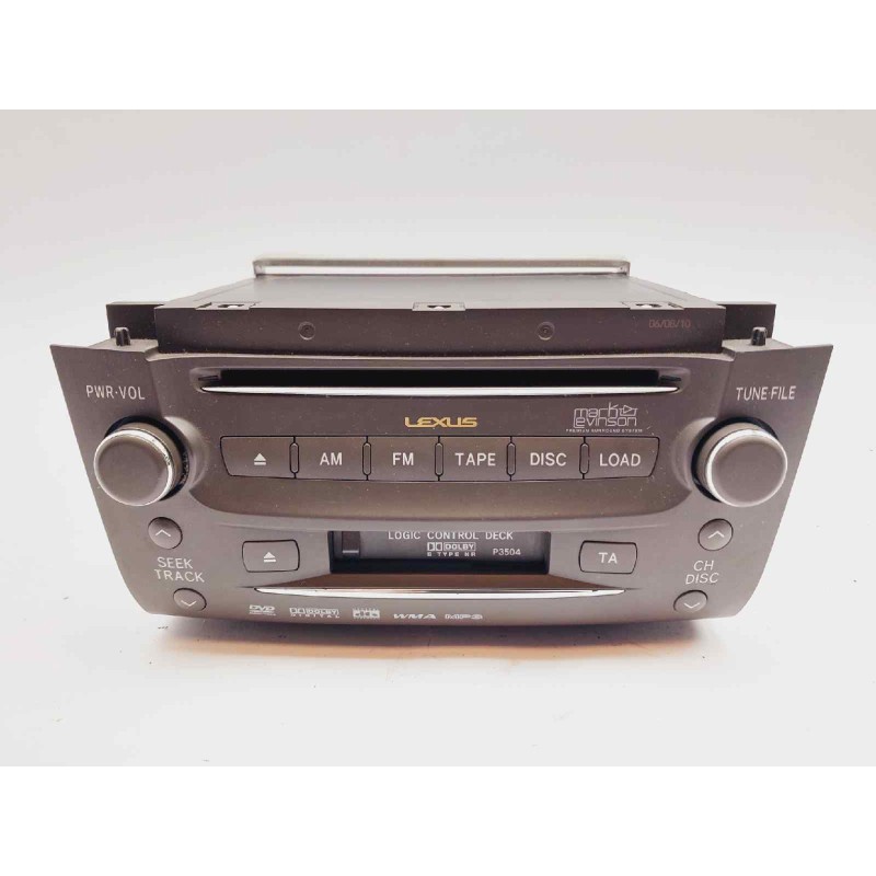 Recambio de sistema audio / cd para lexus gs (gs/us/ws19) 450 h referencia OEM IAM 8612030A90E0  