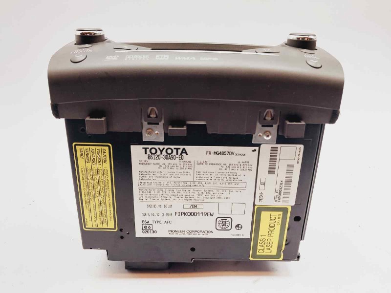 Recambio de sistema audio / cd para lexus gs (gs/us/ws19) 450 h referencia OEM IAM 8612030A90E0  