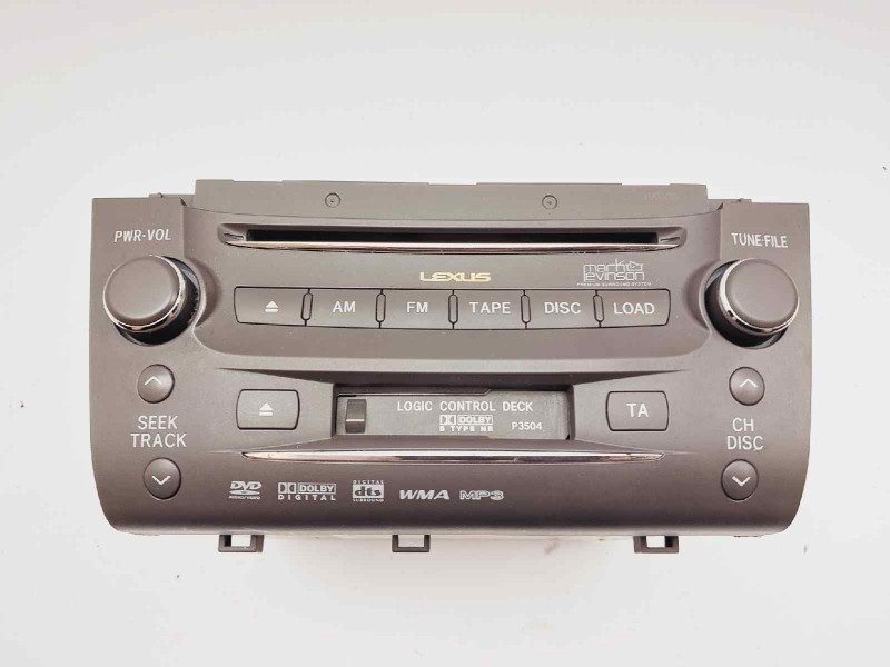 Recambio de sistema audio / cd para lexus gs (gs/us/ws19) 450 h referencia OEM IAM 8612030A90E0  