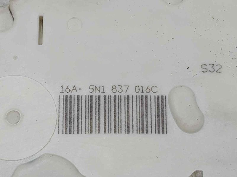 Recambio de cerradura puerta delantera derecha para seat ibiza (6j5) sport referencia OEM IAM 16A5N1837016C  