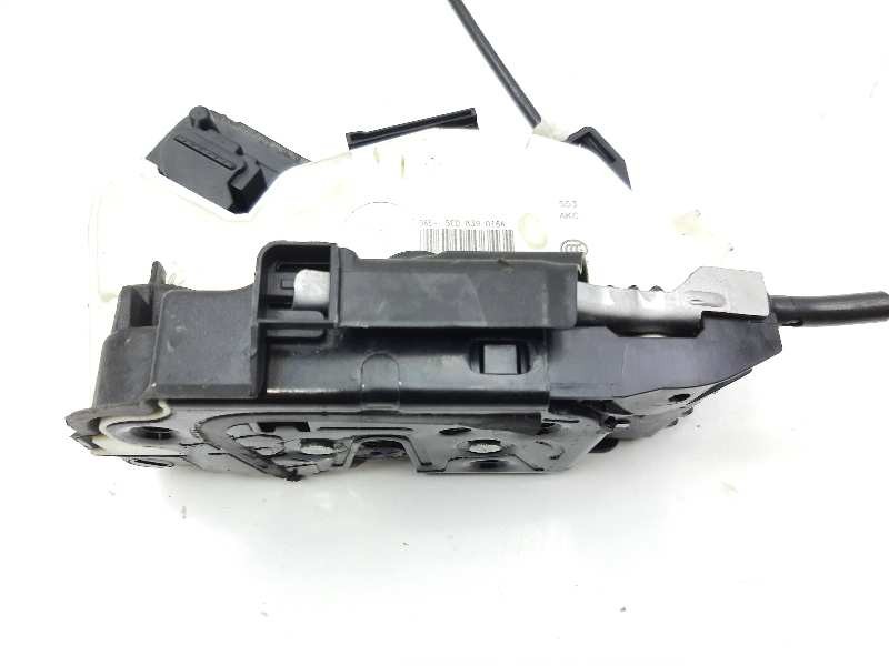 Recambio de cerradura puerta trasera derecha para skoda rapid elegance referencia OEM IAM 06E5E0839016A  