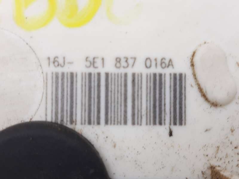 Recambio de cerradura puerta delantera derecha para skoda rapid elegance referencia OEM IAM 16J5E1837016A  