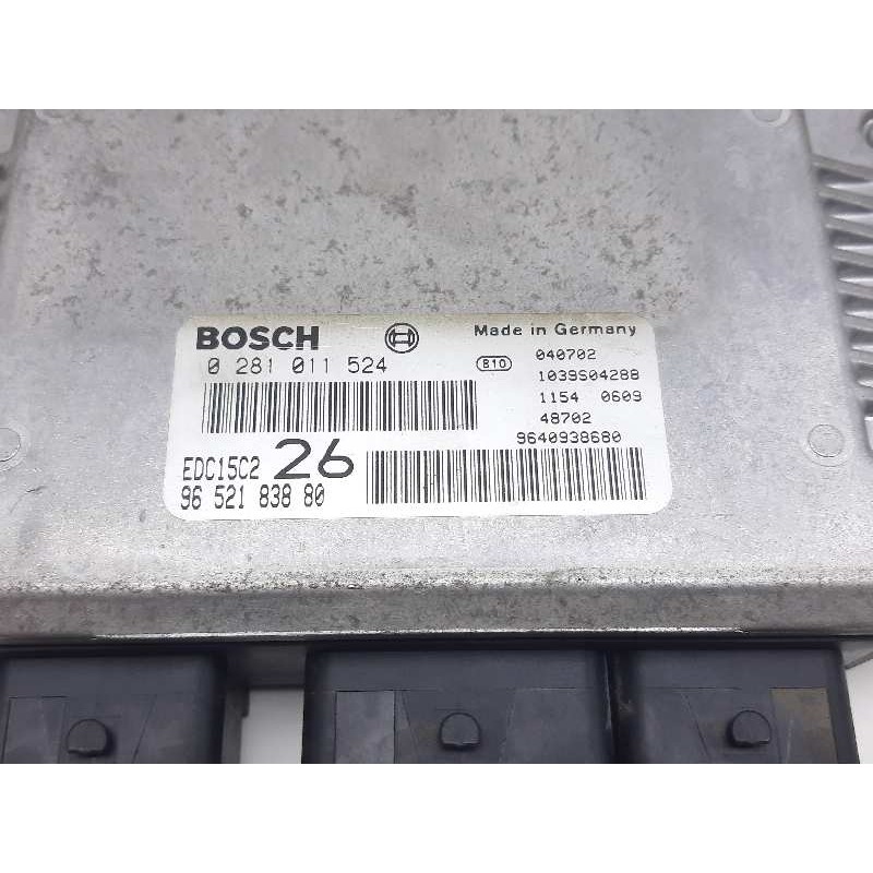 Recambio de centralita motor uce para citroen c5 berlina 2.0 hdi premier referencia OEM IAM 9652183880 0281011524 