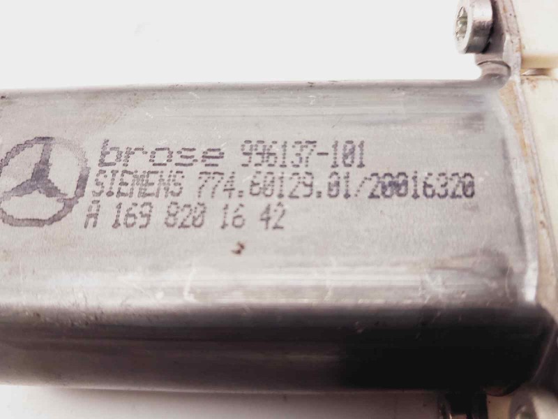 Recambio de motor elevalunas delantero derecho para mercedes clase a (w169) a 160 cdi a-edition referencia OEM IAM A1698201642 9