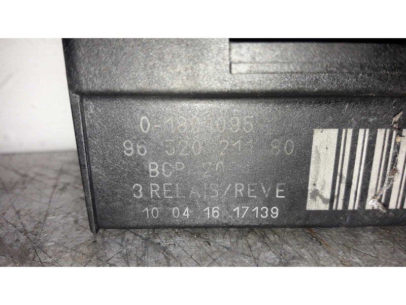 Recambio de caja precalentamiento para citroen berlingo cuadro 1.6 16v hdi referencia OEM IAM 9652021180  