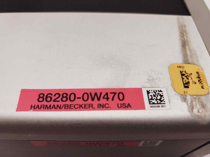 Recambio de sistema audio / cd para lexus gs (gs/us/ws19) 450 h referencia OEM IAM 862800W470  