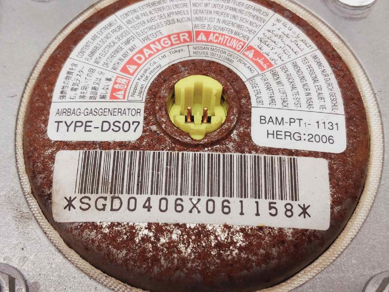 Recambio de airbag delantero izquierdo para nissan micra c+c (ck12e) active luxury referencia OEM IAM DS07 DS07 