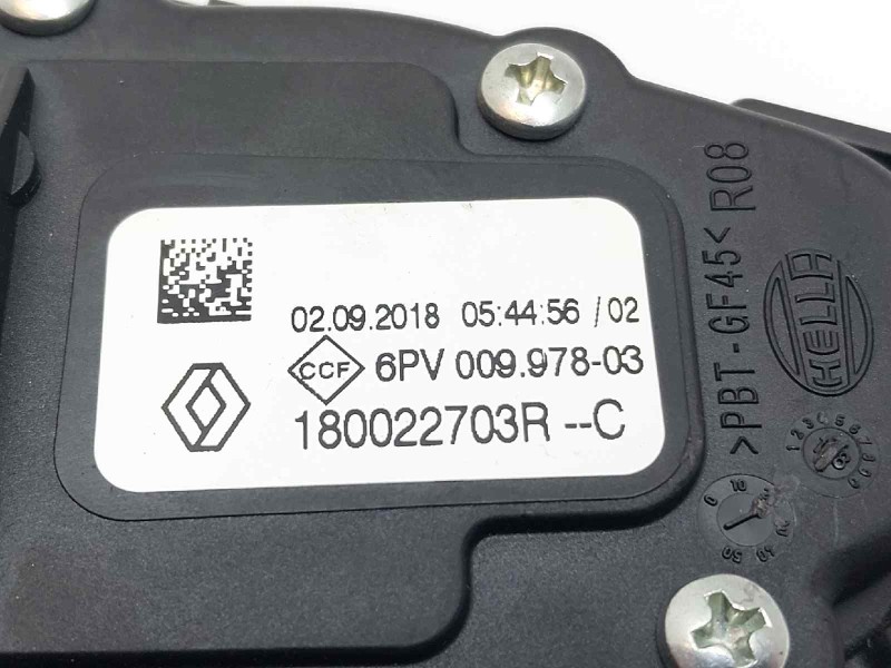 Recambio de potenciometro pedal para dacia sandero access referencia OEM IAM 180022703R  