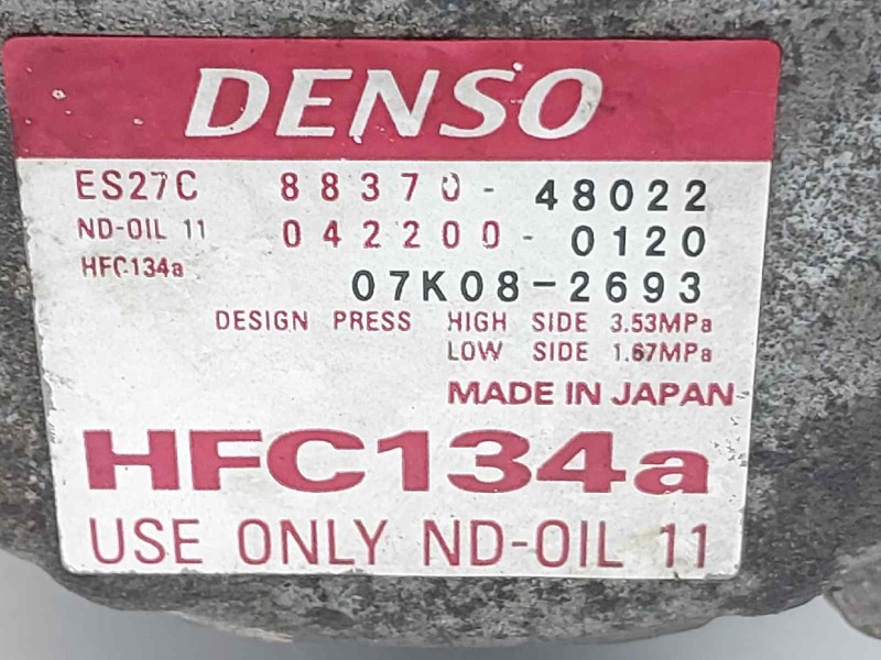 Recambio de compresor aire acondicionado para lexus rx 400h referencia OEM IAM 0420000241 0422000120 8837048022