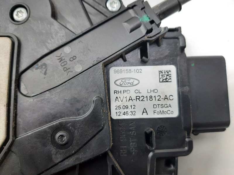 Recambio de cerradura puerta delantera derecha para ford b-max titanium referencia OEM IAM 918831102 AV11R219A64AC 