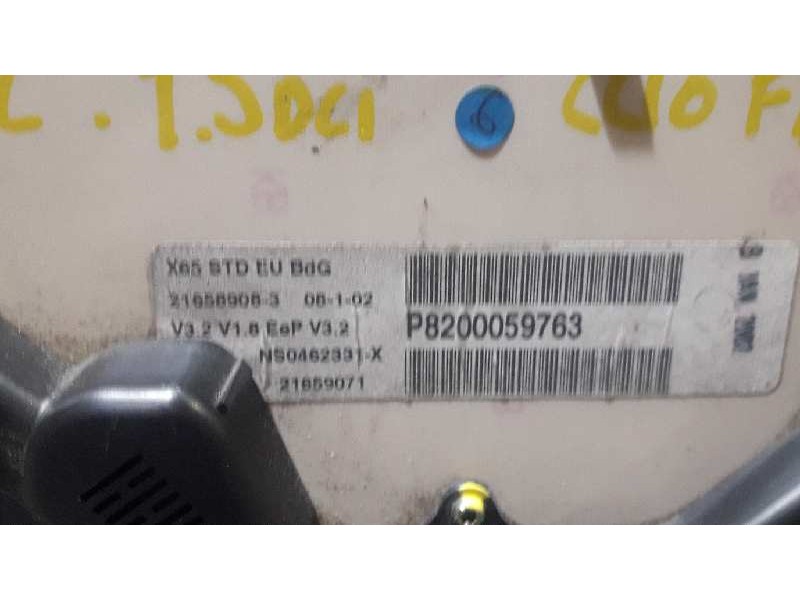 Recambio de cuadro instrumentos para renault clio ii fase ii (b/cb0) base authentique referencia OEM IAM 8200059763  