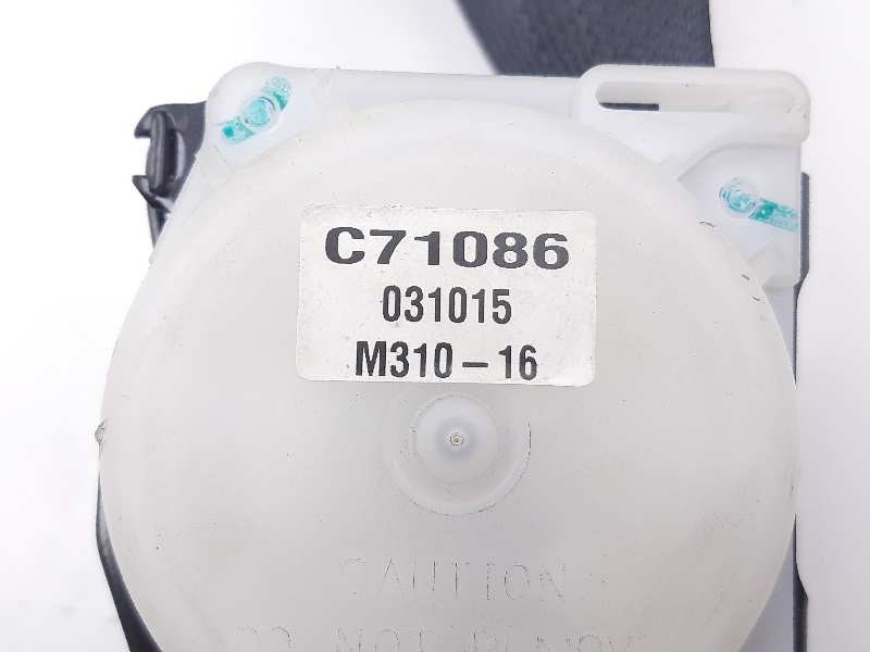 Recambio de cinturon seguridad trasero izquierdo para nissan micra (k13) tekna referencia OEM IAM C71086  