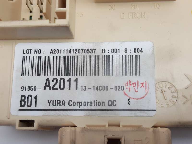 Recambio de caja reles / fusibles para kia cee´d concept referencia OEM IAM 91950A201113  