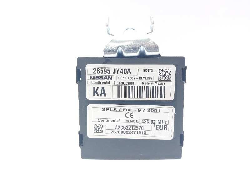 Recambio de modulo electronico para renault koleos expression referencia OEM IAM 28595JY40A A2C53212570 