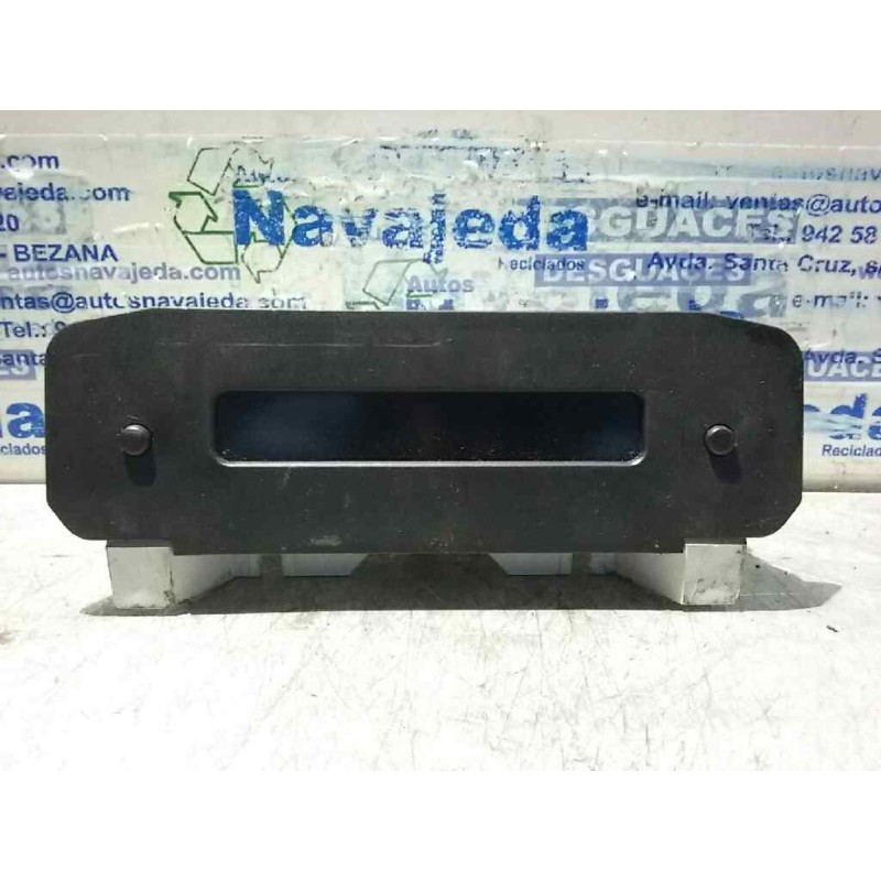 Recambio de pantalla multifuncion para peugeot 206 berlina xt referencia OEM IAM 9647409777  