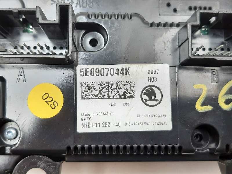 Recambio de mando climatizador para skoda octavia combi (5e5) elegance referencia OEM IAM 5E0907044K  