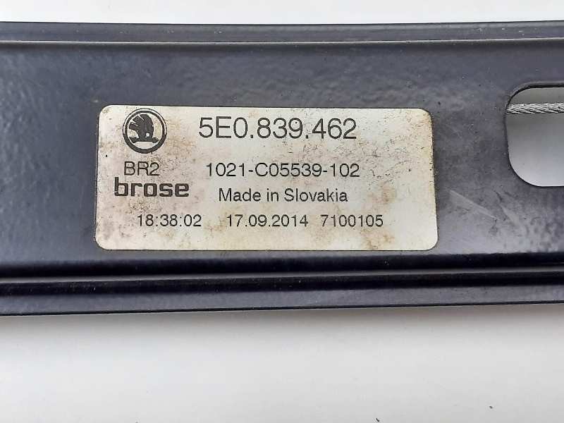 Recambio de elevalunas trasero derecho para skoda octavia combi (5e5) elegance referencia OEM IAM 5E0839462  