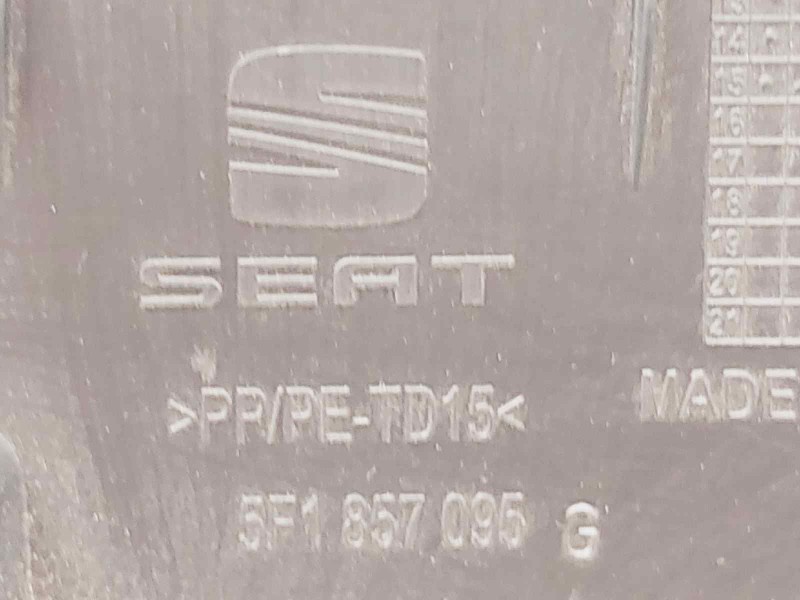 Recambio de guantera para seat leon (5f1) i-tech referencia OEM IAM 5F1857095G  