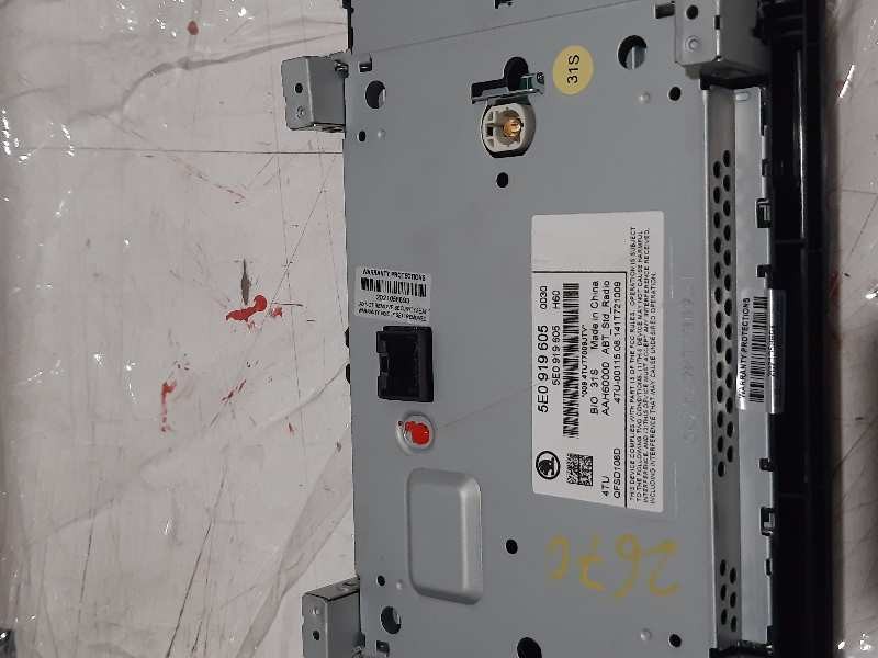 Recambio de sistema audio / cd para skoda octavia combi (5e5) elegance referencia OEM IAM 5E0919605  