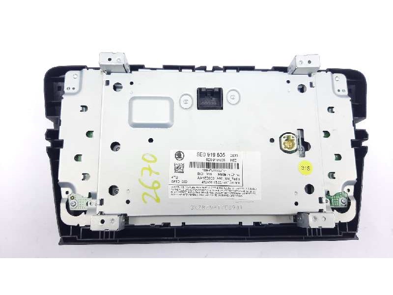 Recambio de sistema audio / cd para skoda octavia combi (5e5) elegance referencia OEM IAM 5E0919605  