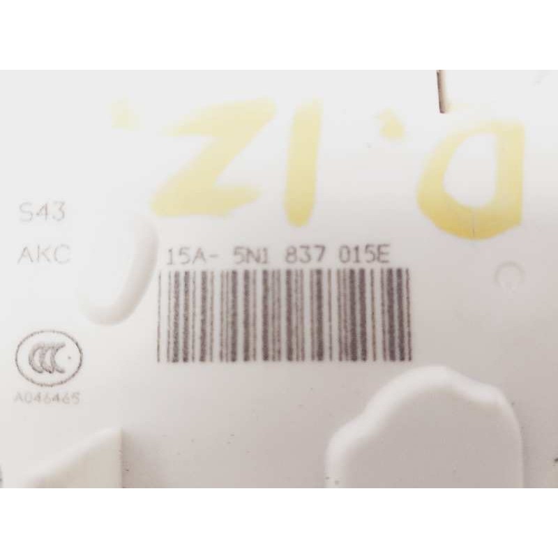 Recambio de cerradura puerta delantera izquierda para seat ibiza sc (6j1) color edition referencia OEM IAM 5N1837015E  