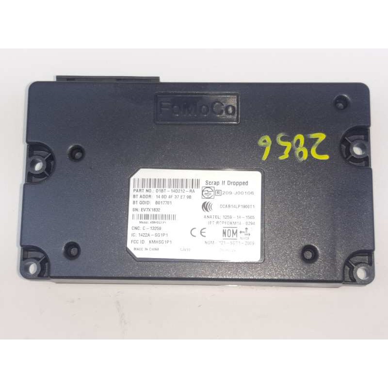 Recambio de modulo electronico para ford fiesta (ccn) black edition referencia OEM IAM D1BT14D212RA  