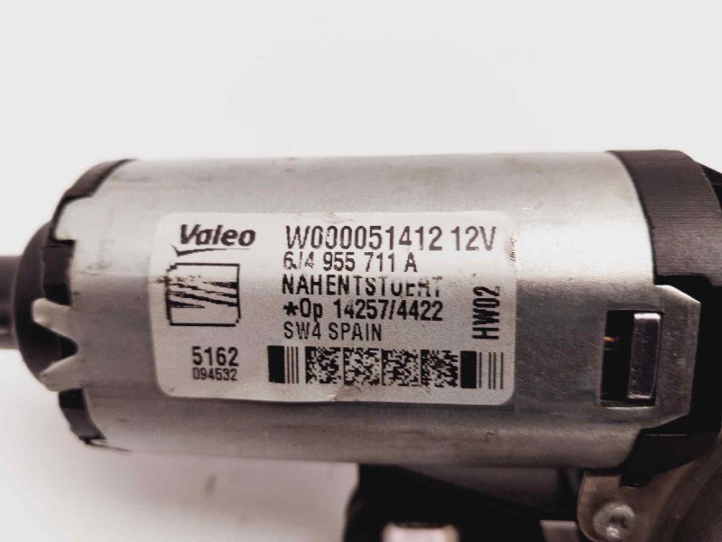 Recambio de motor limpia trasero para seat ibiza sc (6j1) color edition referencia OEM IAM 6J4955711A  