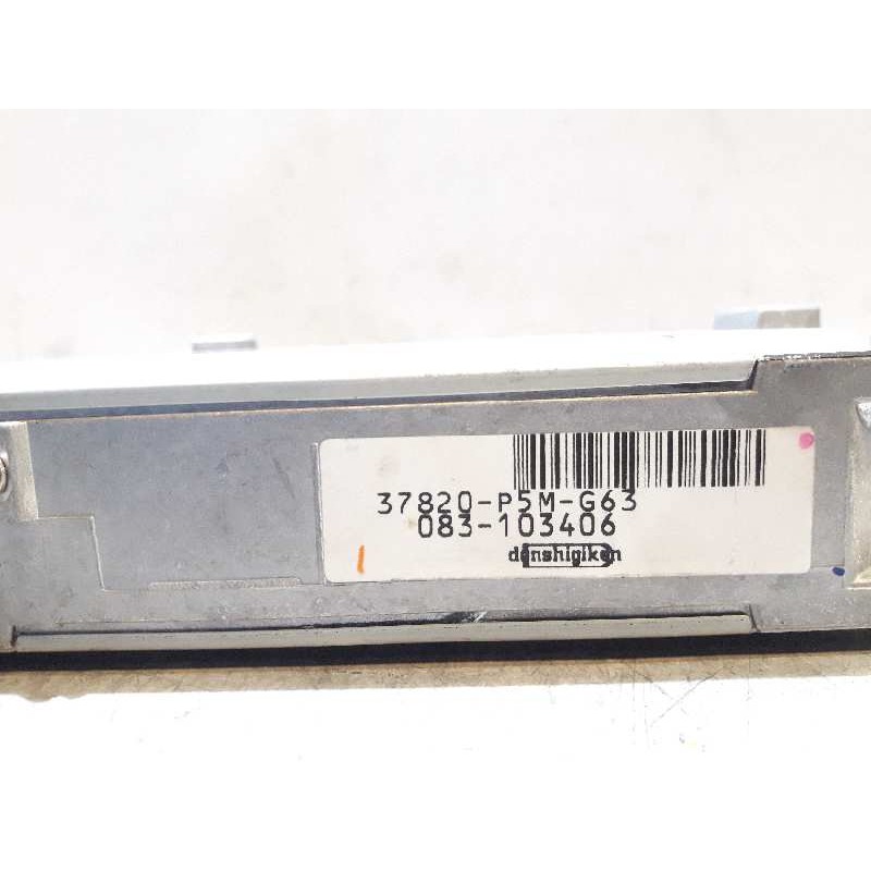 Recambio de centralita motor uce para honda prelude (bb6/8/9) 2.2 cat referencia OEM IAM 37820P5MG63  