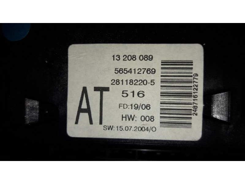 Recambio de pantalla multifuncion para opel astra gtc enjoy referencia OEM IAM 13208089 565412769 