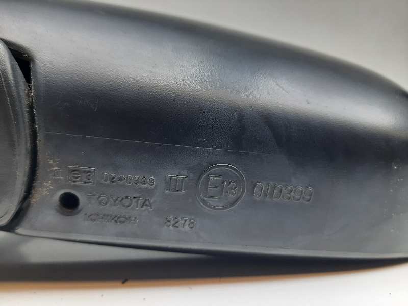Recambio de retrovisor izquierdo para toyota yaris (ncp1/nlp1/scp1) 1.0 cat referencia OEM IAM 010399  