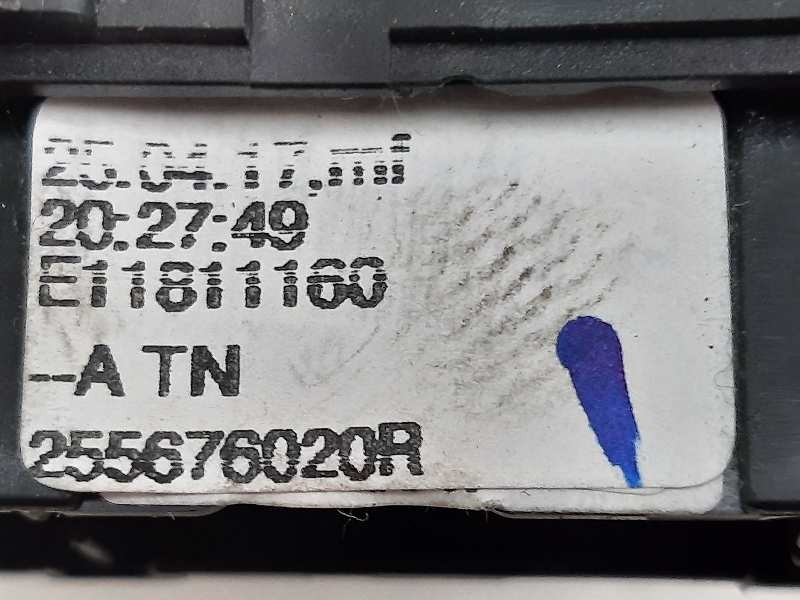 Recambio de mando limpia para dacia dokker ambiance referencia OEM IAM 255676020R  