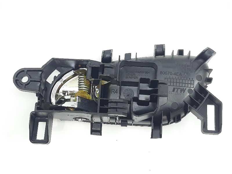 Recambio de maneta interior trasera derecha para nissan qashqai (j11) tekna referencia OEM IAM 806704EA0A  