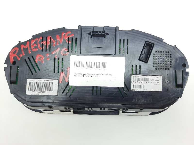 Recambio de cuadro instrumentos para renault megane iii berlina 5 p 1.4 tce referencia OEM IAM RNI248106944R 248106944R 