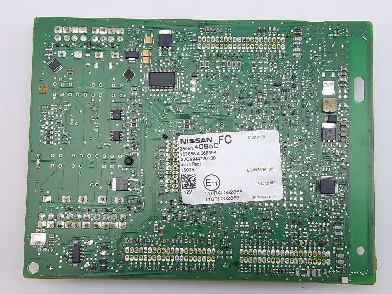 Recambio de caja reles / fusibles para nissan qashqai (j11) tekna referencia OEM IAM 284B14CB5C  