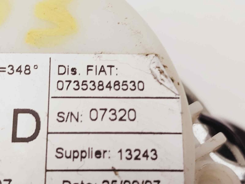 Recambio de cinturon seguridad delantero derecho para fiat bravo (198) 1.9 dynamic multijet referencia OEM IAM 7353846530  