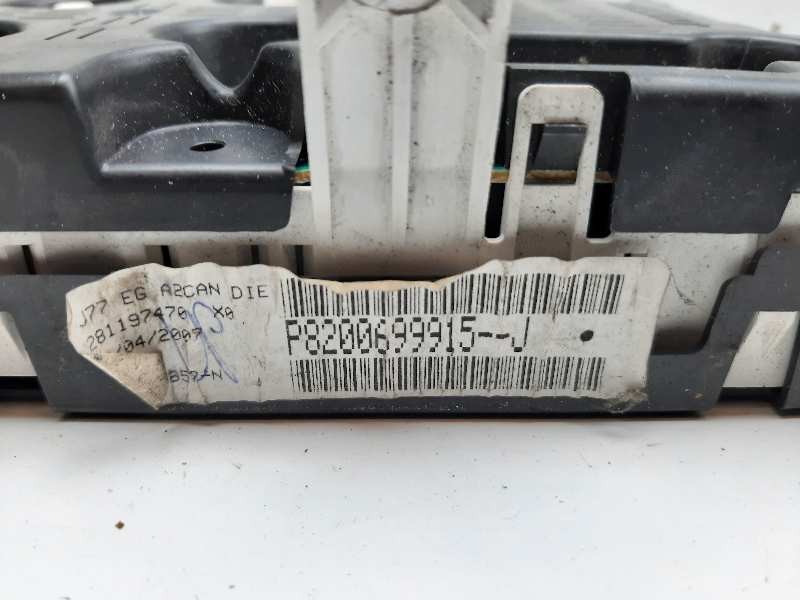 Recambio de cuadro instrumentos para renault modus 1.5 dci diesel referencia OEM IAM P8200699915J  
